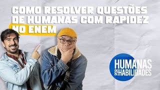 Como Resolver Questões de Humanas com Rapidez no ENEM [upl. by Santana]