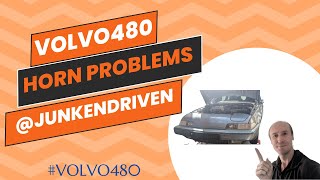 Horn problems on my project Volvo480 car  Can I get it working again [upl. by Elletnohs]