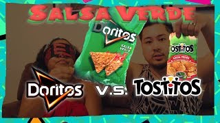 SALSA VERDE  Doritos vs Tostitos [upl. by Coussoule571]