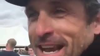 Patrick Dempsey say quotIts a beautiful day to save livesquot 2018 [upl. by Amsed]