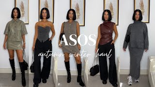 HUGE ASOS AUTUMN WINTER TRY ON HAUL  Bobbi Williams [upl. by Huskey601]