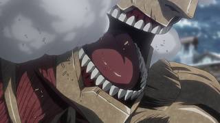 Mikasa Vs Reiner  Armoured Titan  Attack on Titan  1080p HD [upl. by Mateya558]