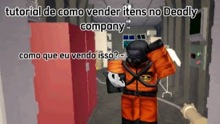 tutorial de como vender itens no Deadly company  Deadly company [upl. by Onimod]