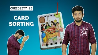 Card Sorting  कार्ड छँटाई  Curiosity 25 [upl. by Ykcul]