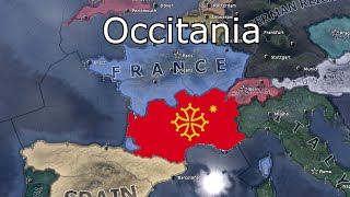 Greater Occitania in hoi4 [upl. by Wilie]