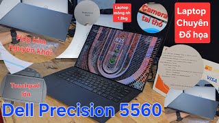 Dell Precision 5560  CPU Xeon W11955M RAM 32GB SSD 512 VGA NDIVIA RTX A2000 156” Full HD ips [upl. by Allis223]