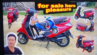 For sale hero pleasure Scooty model year 2010 good running condition Nl07 Reg documents available [upl. by Mastic]