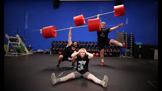 Training for the All Round Weightlifting World Championships [upl. by Tracie]