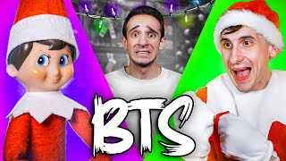 Elf on the Shelf VS Real Elf BLOOPERS [upl. by Bertolde311]