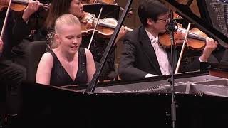 Eva Gevorgyan Grieg Concerto amoll part 1 [upl. by Adlev355]