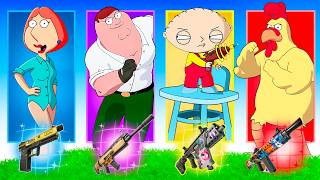 The RANDOM FAMILY GUY BOSS Challenge in Fortnite [upl. by Oderfigis]