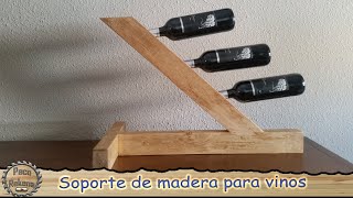 Clasificador de vinos quotBotellero de maderaquot [upl. by Mahgem]