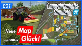 LS22  001  The Old Stream Farm  Neue Map neues Glück  Lets Play  Gameplay [upl. by Ternan797]