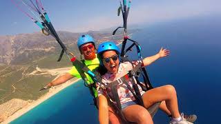 The beauty of paragliding in Llogara Albania [upl. by Frans]