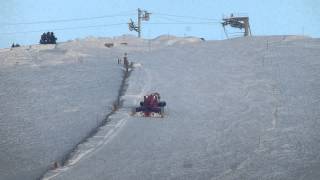 PistenBully 300W au Col de Rousset  Partie 3 [upl. by Lerner]