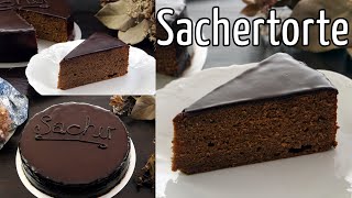 SACHERTORTE selber machen  Sachertorte backen mit Original Glasur Rezept amp Alternative Klassiker [upl. by Tadich]