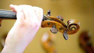 Violin made in Markneukirchen Germany cir1900 [upl. by Donetta]