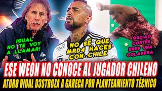 VIDAL LE SACA LA MRDA A GARECA y lo llama INCAPAZ por perder contra BRASIL [upl. by Airegin497]