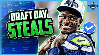 12 Players Who Are Absolute STEALS on Draft Day 2023 Fantasy Football [upl. by Hahsi359]