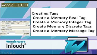 Tags and Tag Features WONDERWARE INTOUCH [upl. by Donoghue]