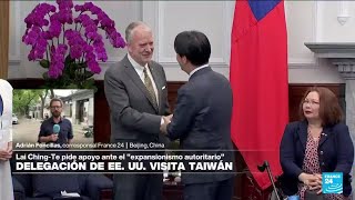 Informe desde Beijing presidente de Taiwán se reúne con legisladores estadounidenses [upl. by Billy]