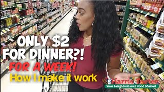 2 Dinner for a week Cheap meals Couponing to Eat For Free Easy with Coupons  One Cute Couponer [upl. by Copeland382]