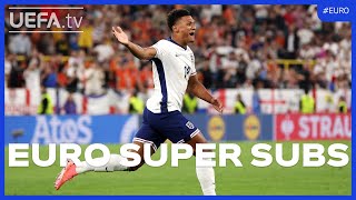 EURO SUPER SUBS  Watkins Trezeguet Éder [upl. by Navets]