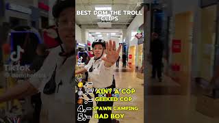 Dom the troll videos ranked funny shorts viralvideo comedy onthisday laugh [upl. by Naraa91]