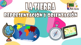 La Tierra  Representación y Orientación  Aula chachi  Vídeos educativos para niños [upl. by Nnairak]