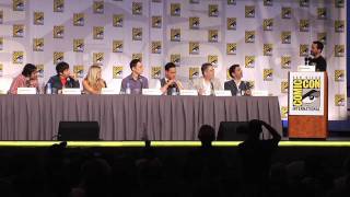 ComicCon 2010  Big Bang Theory Panel  Part 3 [upl. by Ettelocin]