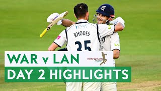 Warwickshire v Lancashire  Warks Dominate with Bat  Day 2 Highlights  Bob Willis Trophy Final [upl. by Dibbell]