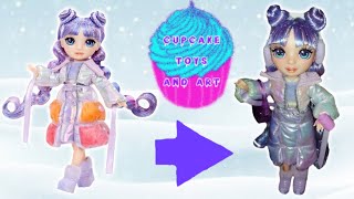 Rainbow High Winter Wonderland Violet Willow Doll Review Skirt without Slime Powder [upl. by Luciana]