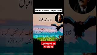 Allama Iqbal ke Sher edit [upl. by Natika]