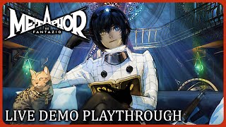 Metaphor ReFantazio Demo LIVE PLAYTHROUGH [upl. by Wesa95]