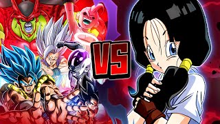 EZA DOKKANFEST STR VIDEL VS DIFFICULT BOSSES OF THE 9TH YEAR TANABATA META DBZ Dokkan Battle [upl. by Adamik]