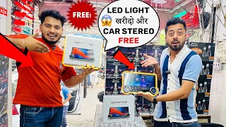 Led Light के साथ Android Stereo Free😱😱 Night Walker Led Light For Cars 160Watt To 320 Watt [upl. by Bennion]