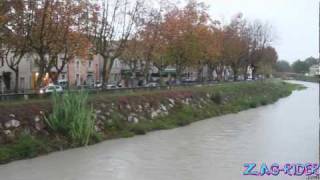 Reportage sur lOuvèze en Crue à Bédarrides Vaucluse [upl. by Eidualc]