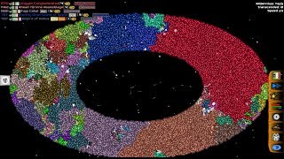 AI Only Timelapse History of One Galaxy 10000 Stars 2 Million Years Simulation [upl. by Storer]