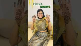 Mahendi Function ✨shorts youtubeshorts vlog wedding Explore [upl. by Sheri367]