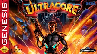 Ultracore  2019 Sega Genesis  Mega Drive Game [upl. by Myranda]