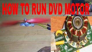 HOW TO RUN DVD MOTOR BLDC MOTOR 😀😀😀😀😀😀😀 [upl. by Caitlin]