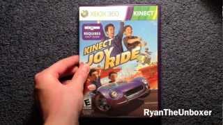 Kinect Joy Ride For Xbox 360 Kinect Unboxing [upl. by Frederick103]