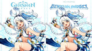 Mihoyo Actually Changed the Genshin Impact Logo in 50  Old vs New Version Comparison [upl. by Hulton]