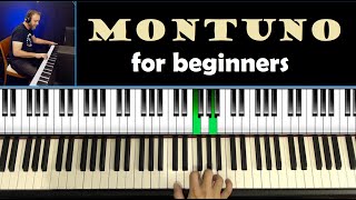 Latin Piano Lesson  How To Play Easy Montuno [upl. by Enerod]