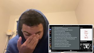 PINK FLOYD COMFORTABLY NUMB REACTION i cried [upl. by Naiviv]