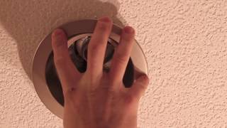 How to install recessed lighting trim [upl. by Eceirahs]