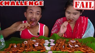 Challenge fail ❌chicken feet 🤤Check the pin comment Download and play [upl. by Yentihw]