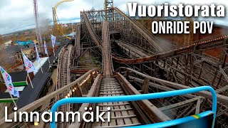 Vuoristorata Linnanmäki  Onride POV [upl. by Oneal101]