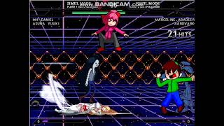 Mugen  MH Daniel and Asuna Yuuki vs Marceline Abadeer and Aardvark [upl. by Tully]