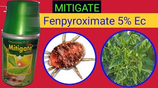 Mitigate Acaricide  Fenpyroximate 5 Ec Mite Thrips Full Details [upl. by Adriene]